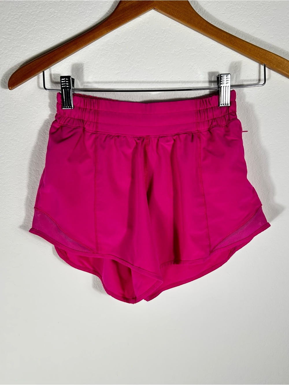 Lululemon Hotty Hot High-Rise Lined Short 4" Glaze Pink Size 4